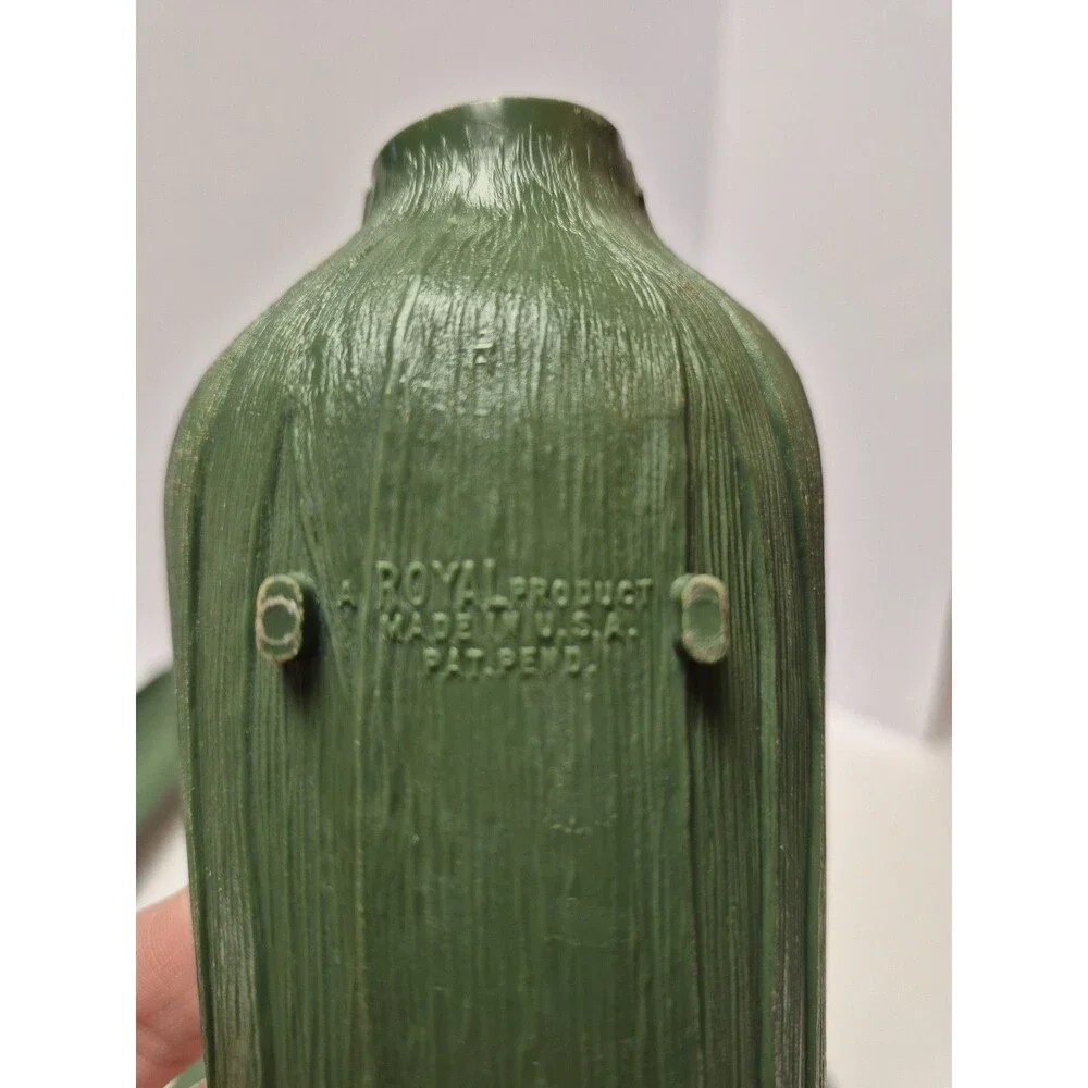 Vintage Corn on the cob Trays Green 8 pcs